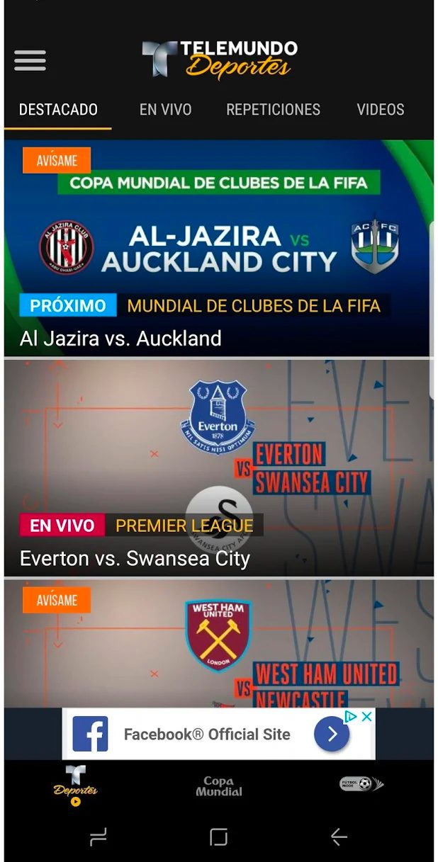 apps para seguir el mundial 2018 telemundo deportes 1