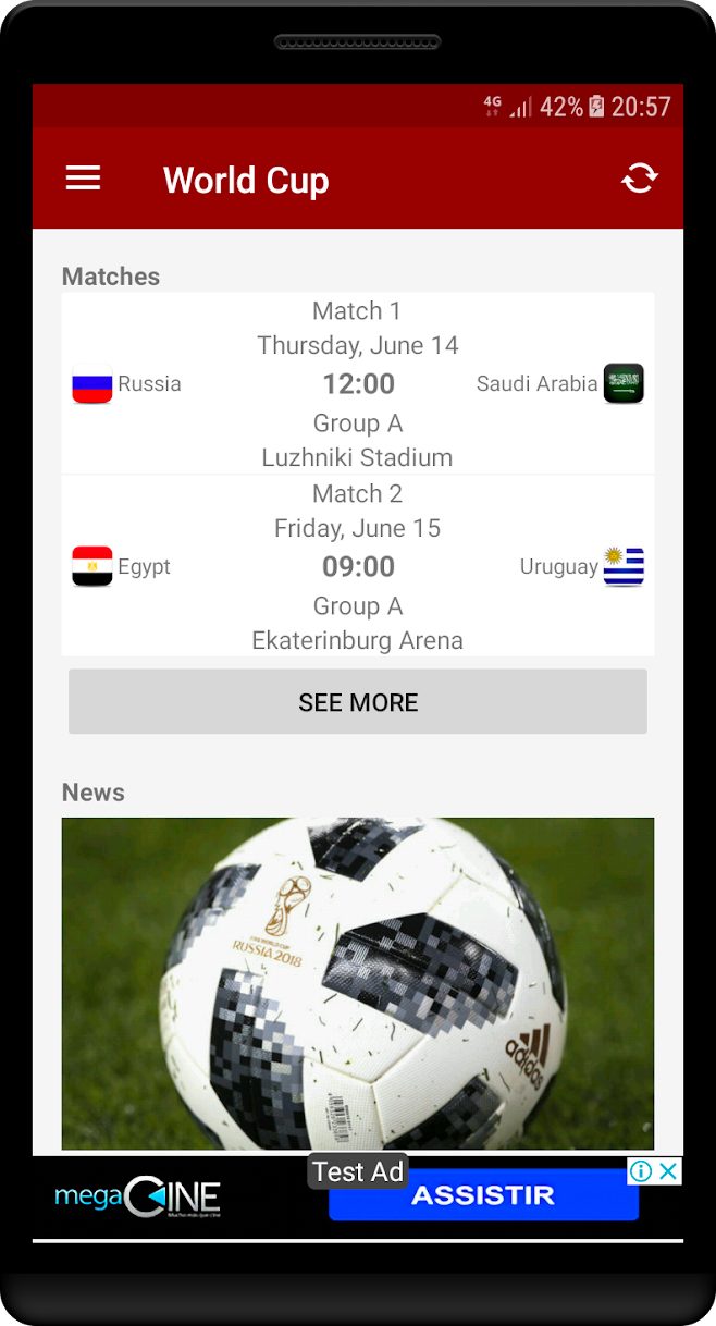 apps para seguir el mundial 2018 world cup rusia app 2