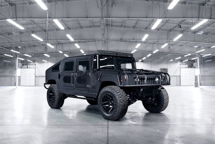 hummer h1 de mil spec modificado 2