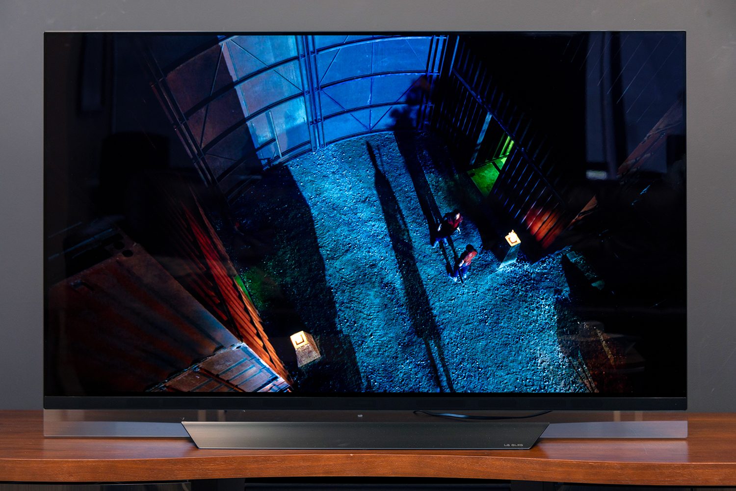 revision lg e8 oled series tv front 2560x9999