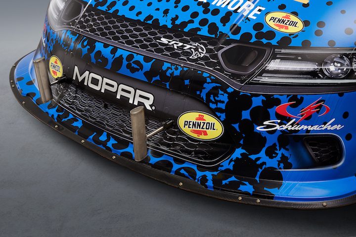 mopar dodge funny car nuevo modelo the new front splitter of  2019 charger srt hellcat nhra substantially mimics look and sha