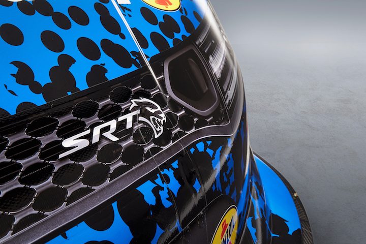 mopar dodge funny car nuevo modelo front end graphics on the new 2019 charger srt hellcat nhra recreate distinctive grille an