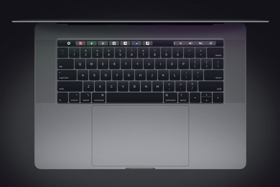 apple macbook pro 2018 new open keyboard