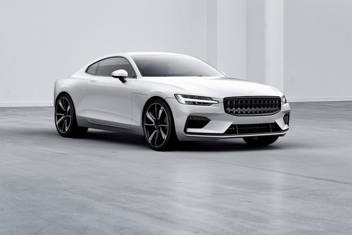 volvo polestar tesla model 3 1 white exterior front 2 700x467 c