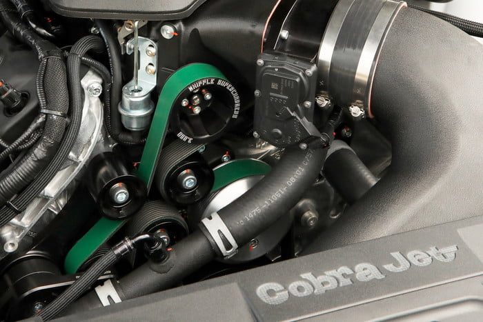ford mustang cobra jet 2018 50th anniversary engine 700x467 c