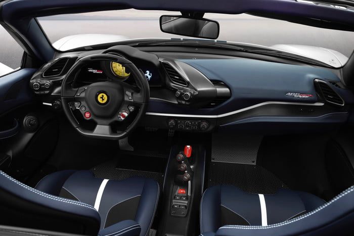 ferrari 488 pista spider convertible 8 interior 2 700x467 c