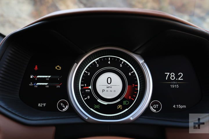 revision aston martin db11 volante 2019 review spedometer 2 720x720