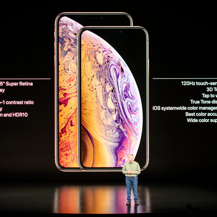 iPhone XS y XS Max pantalla