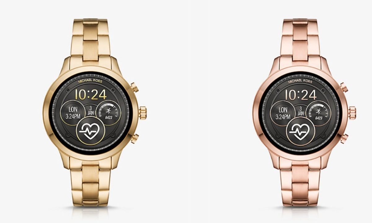 revision reloj michael kors access runway