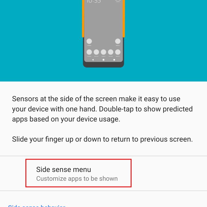 ajustes para el sony xperia xz3 20