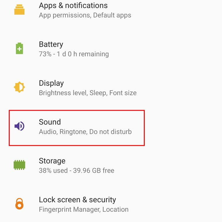 ajustes para el sony xperia xz3 28