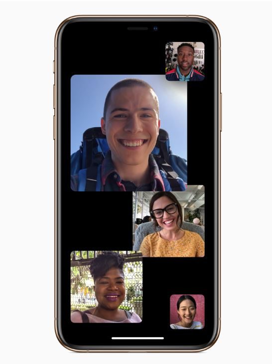 FaceTime conversando