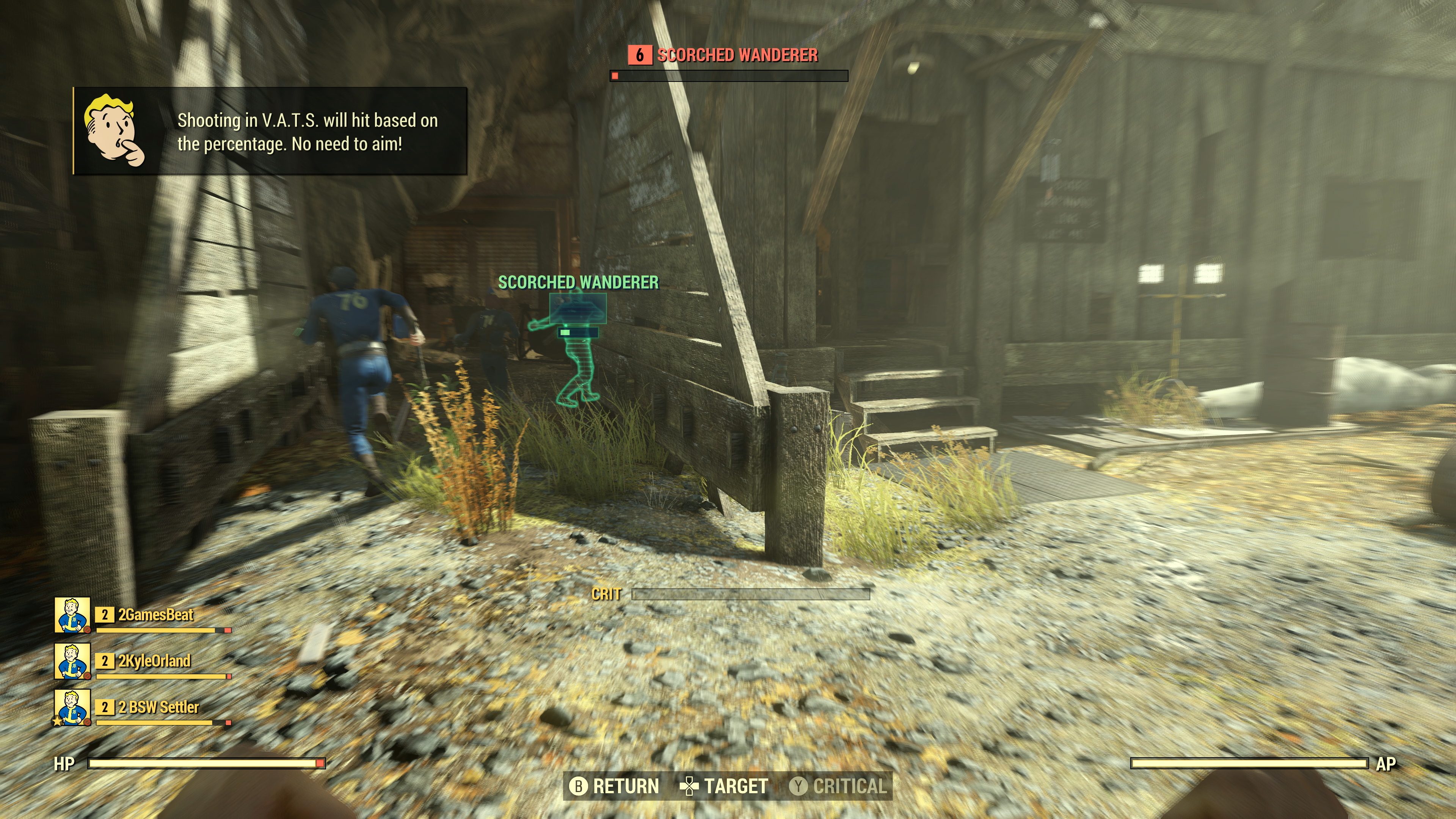 jugamos fallout 76 hands on vats