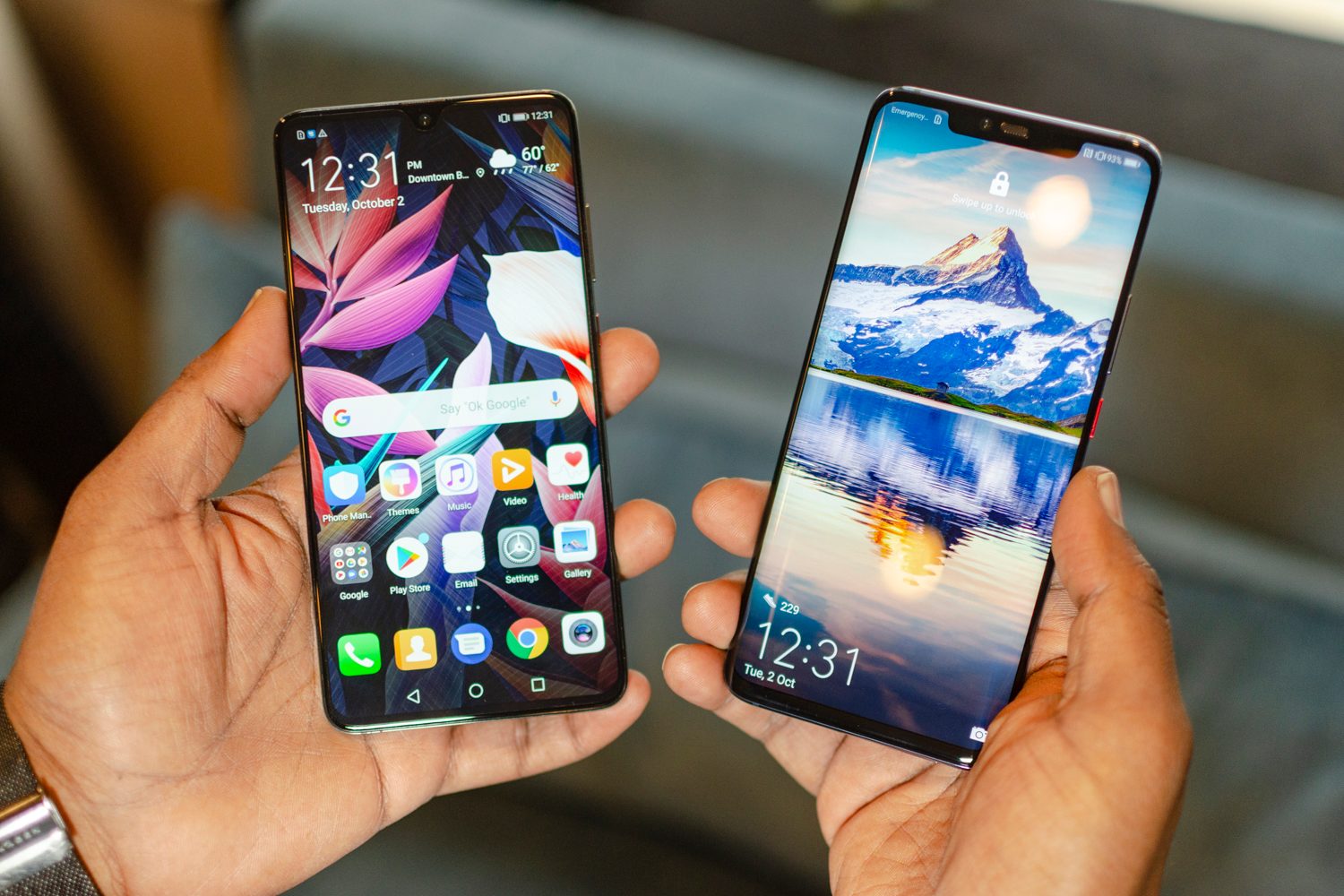 huawei mate 20 y mate 20 pro