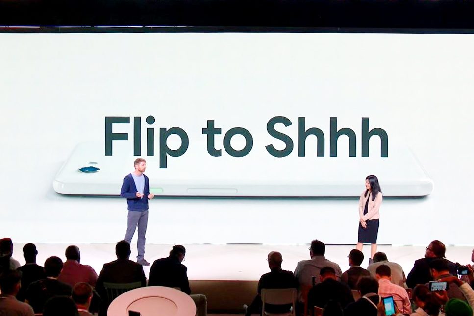 google pixel 3 noticias flip to shhh screenshot