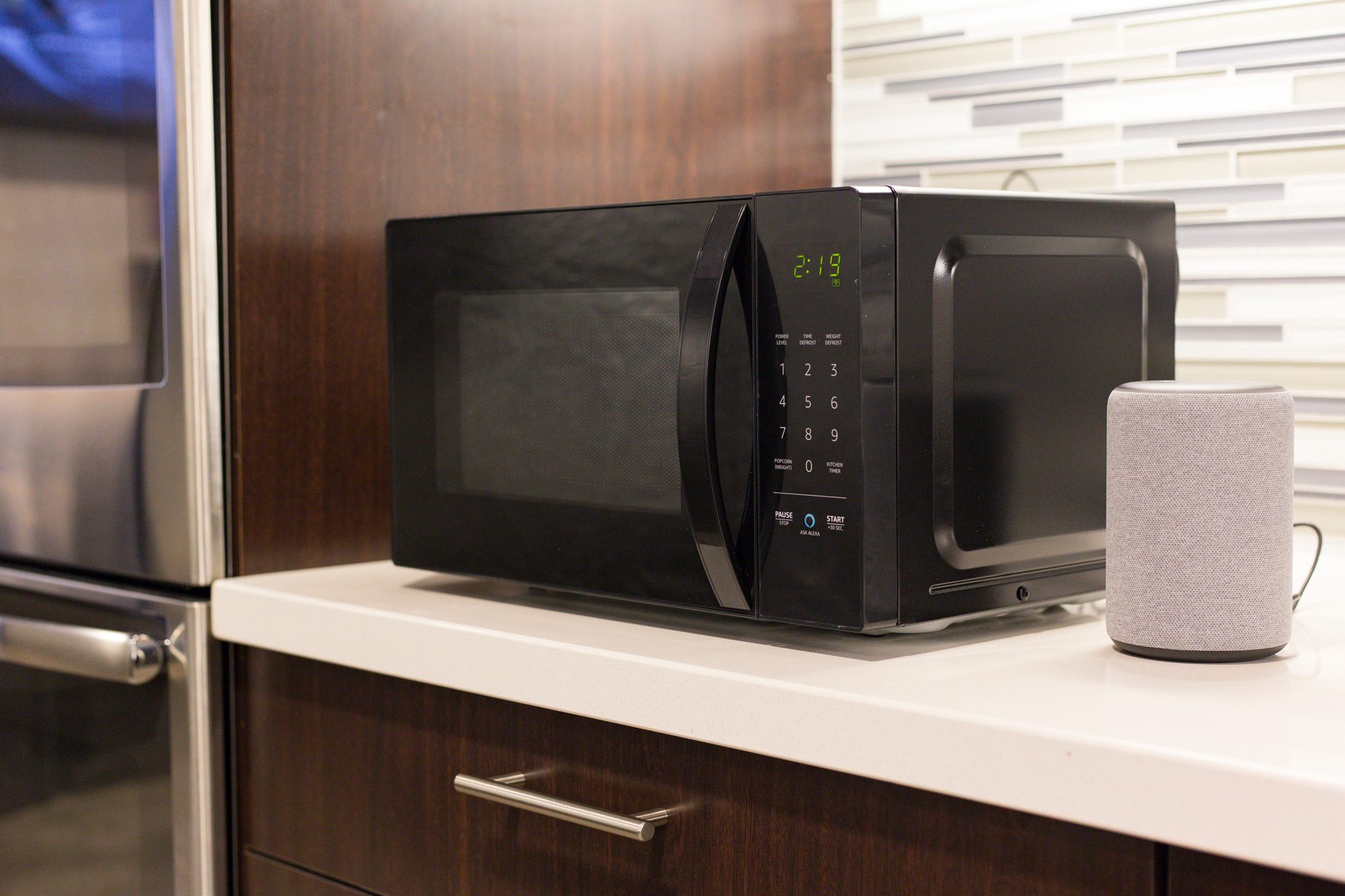 revision microondas amazonbasics alexa microwave review 5914