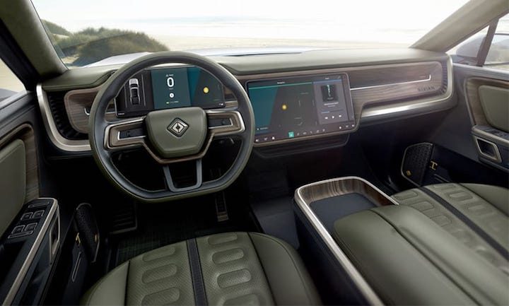 los autos electricos del futuro rivian camioneta 2