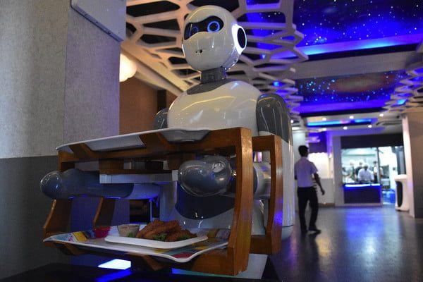 robot mesero ginger 1