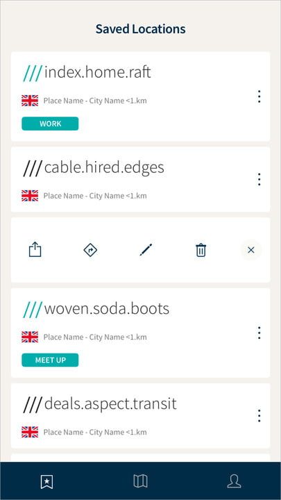 direcciones tres palabras what3words w3w app saved locations 720x720