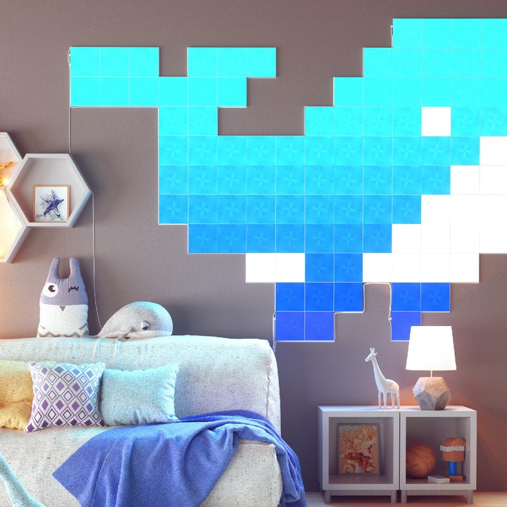 revision paneles luz nanoleaf canvas print