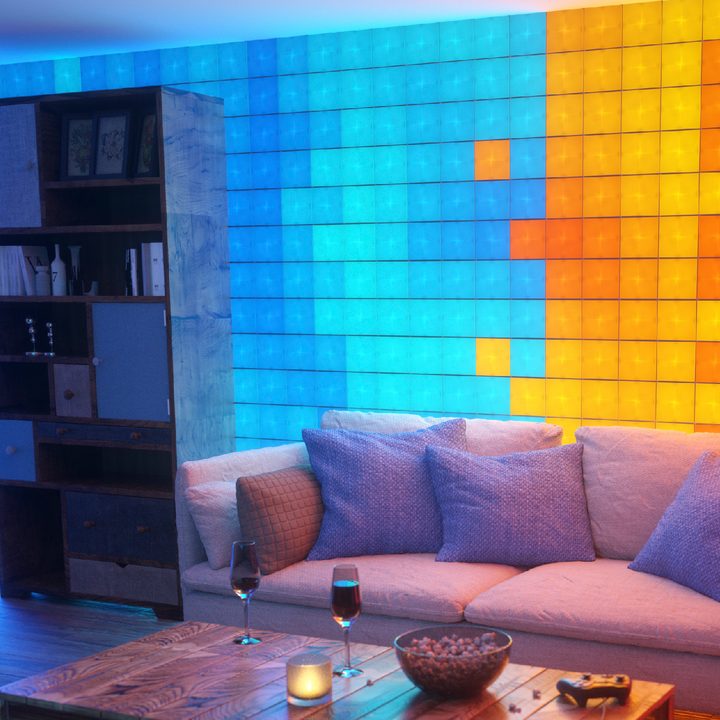 revision paneles luz nanoleaf canvas print