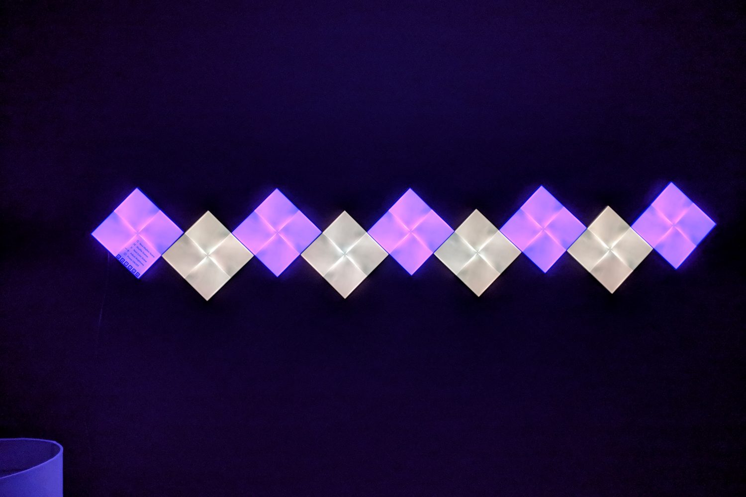 revision paneles luz nanoleaf canvas pannels 14