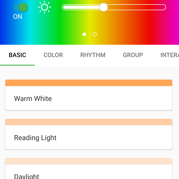 revision paneles luz nanoleaf canvas screenshot 1