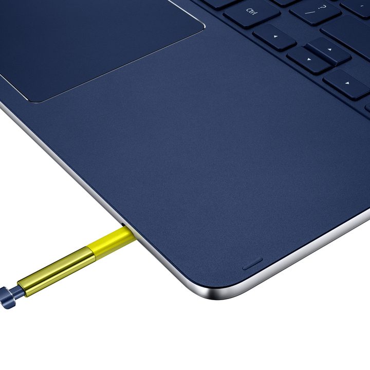 samsung notebook 9 nt950sbe 006 s pen close up blue
