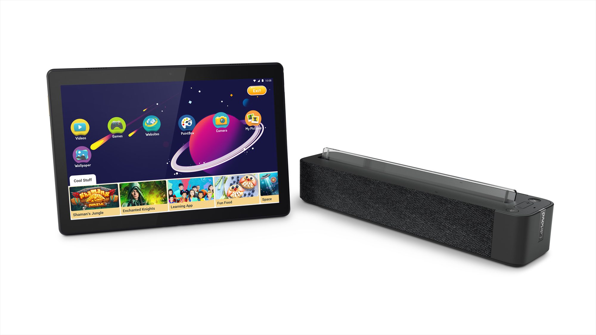lenovo reloj despertador tabletas ces 2019 06 smart tab m10 with dock hero saprate apps son 600x400 c