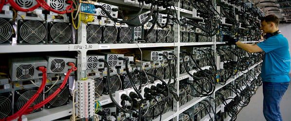 Minado de criptomonedas