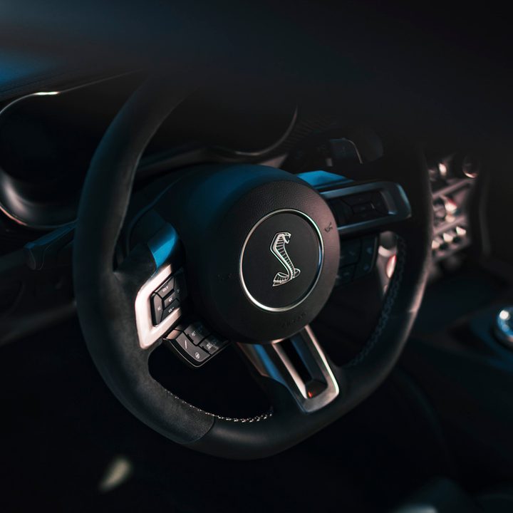 ford mustang shelby gt500 salon detroit 2020 interior