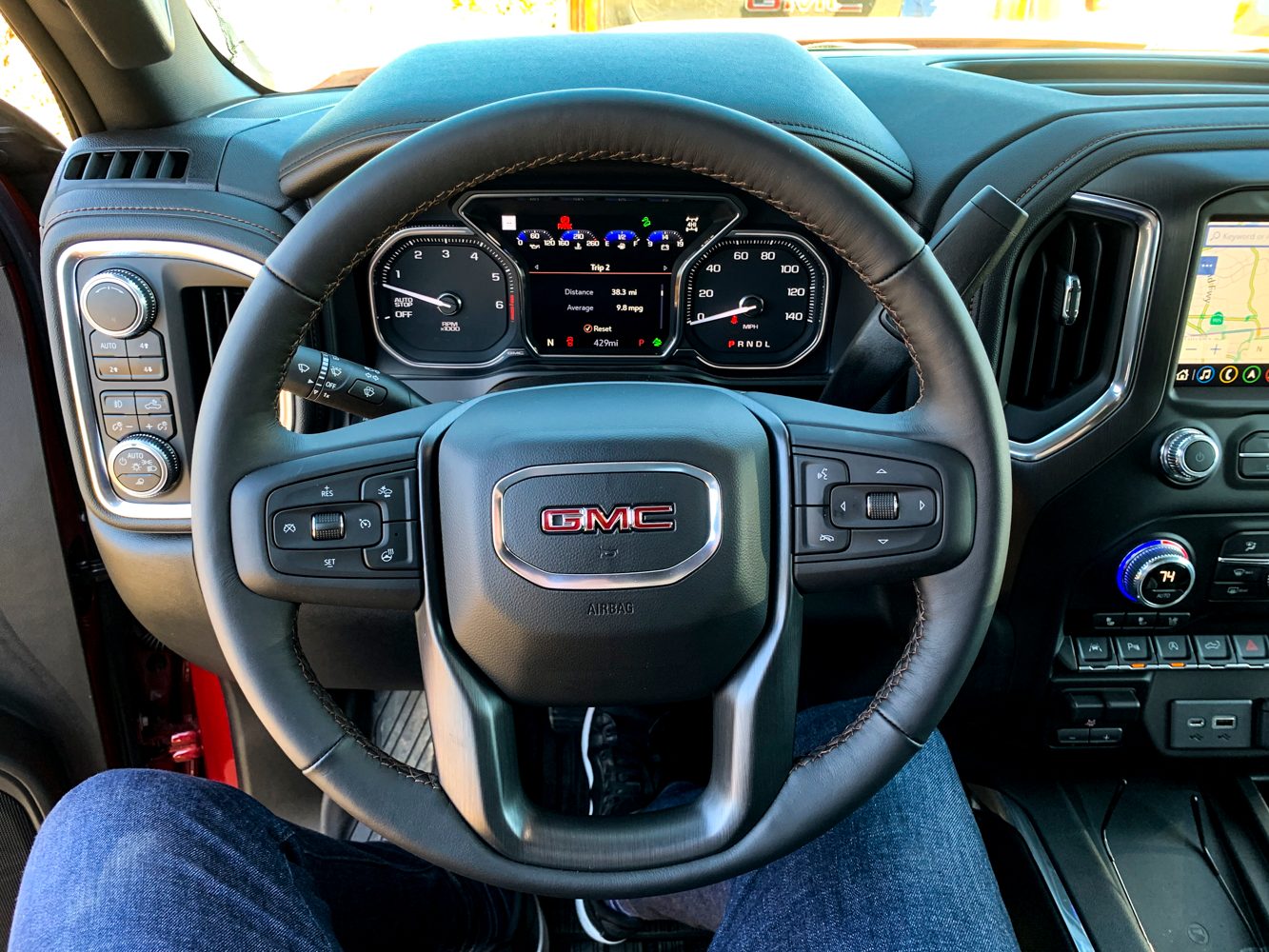 manejando gmc sierra at4 2019 5