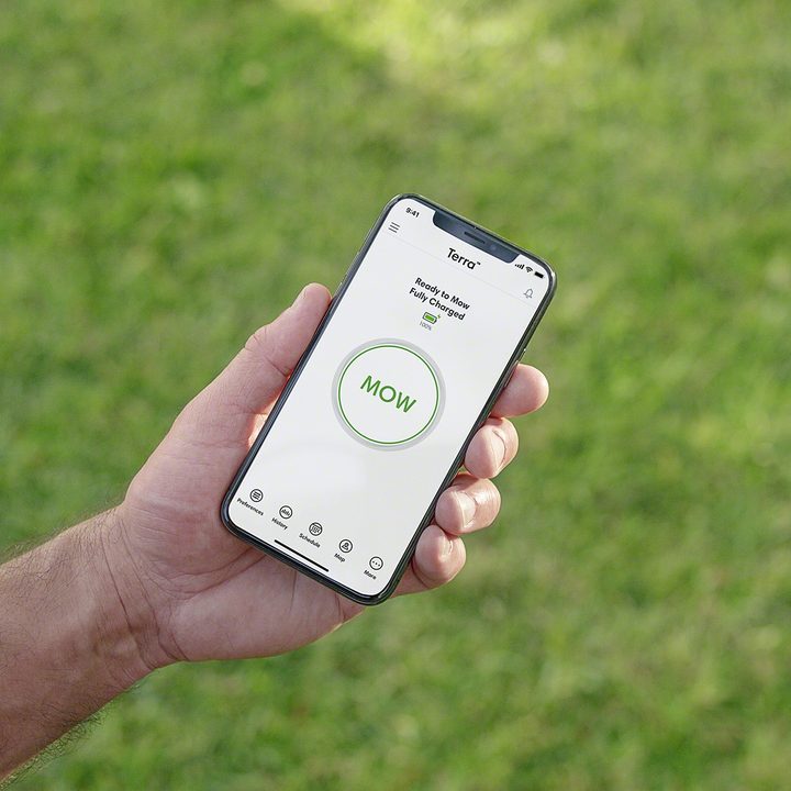 terra robot cortacesped roomba irobot photo insitu phone mow v2