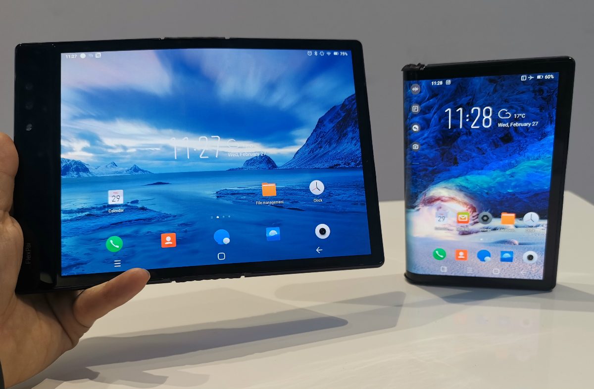 telefono plegable flexpai royole 3
