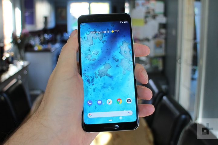 Comparación de las pantallas del Galaxy S10 vs Pixel 3