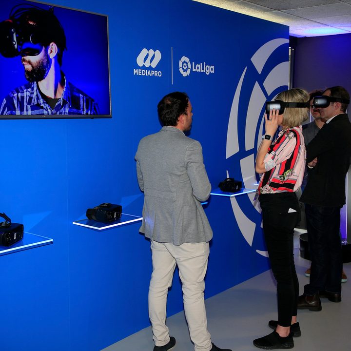 tecnologia la liga realidad virtual 5g var laliga innovation showcase mwc19 5
