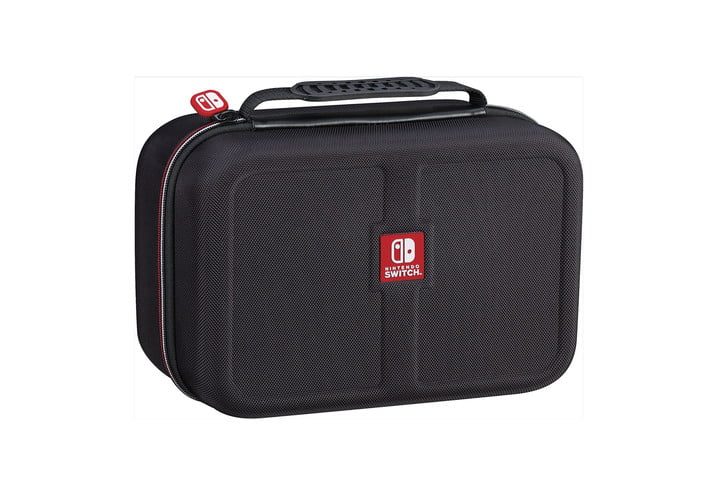 La funda Game Traveler Deluxe para Nintendo Switch está fabricada de nylon balístico.