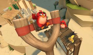 juego angry birds ar isle of pigs realidad aumentada feat