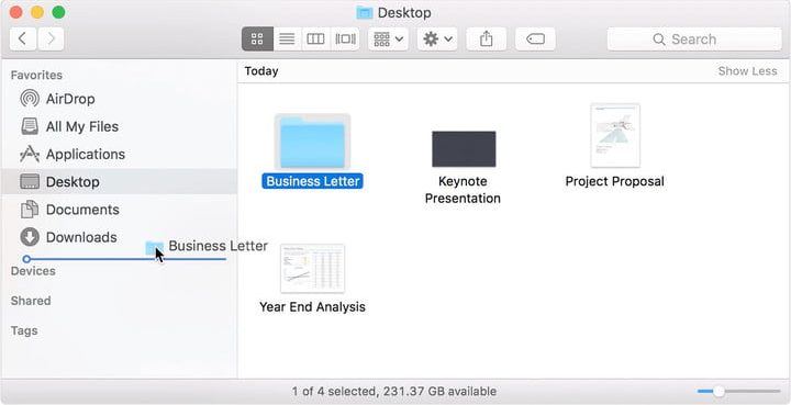 Crea las carpetas que necesites para el proceso de respaldo