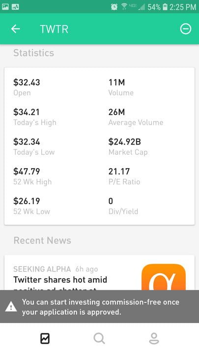 aplicaciones para ganar dinero android ios robinhood screen 2 720x720