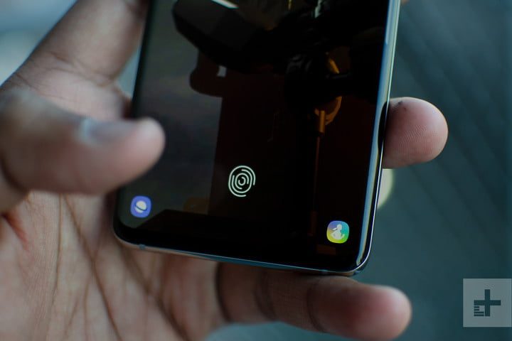 El Samsung Galaxy S10 incorpora un sensor de huella dactilar en pantalla.