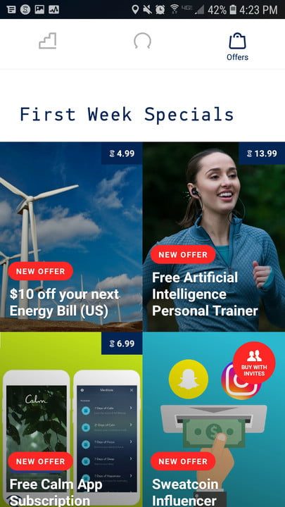 aplicaciones para ganar dinero android ios sweatcoin screen 2 720x720