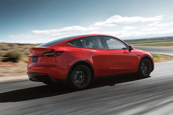 tesla model y rear