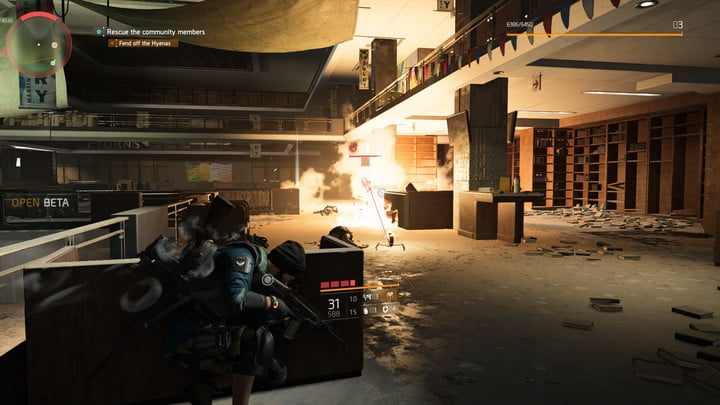 Usa tus habilidades en The Division 2.