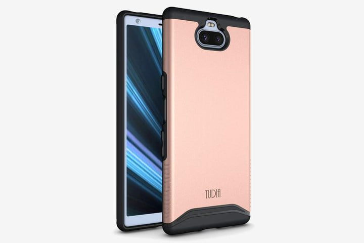 La Tudia Merge es una de las fundas para el Sony Xperia 10 Plus más resistentes.