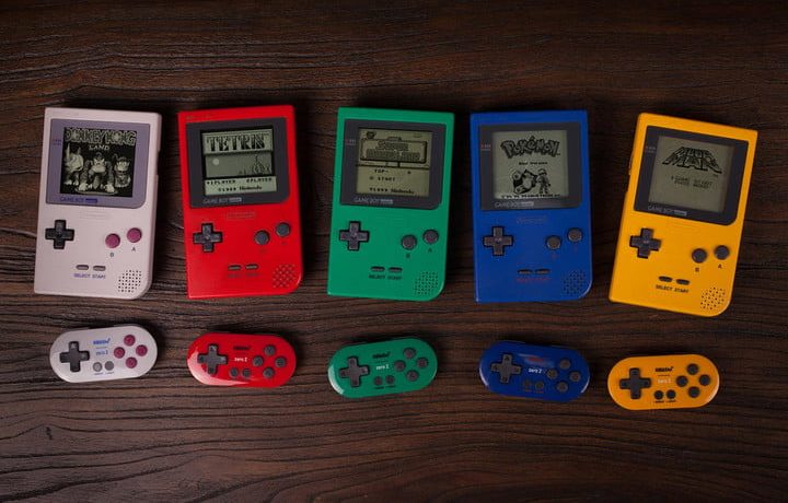 Los pequeños controladores de 8Bitdo