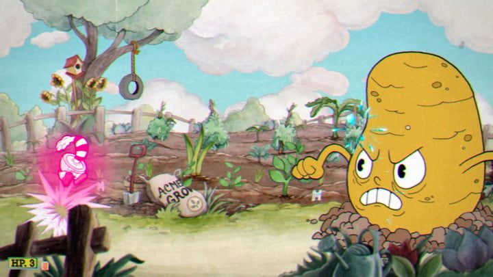 Qué objetos puedes parar en Cuphead