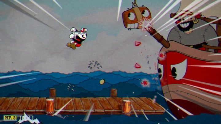 Las paradas en Cuphead llenan tu medidor de energía