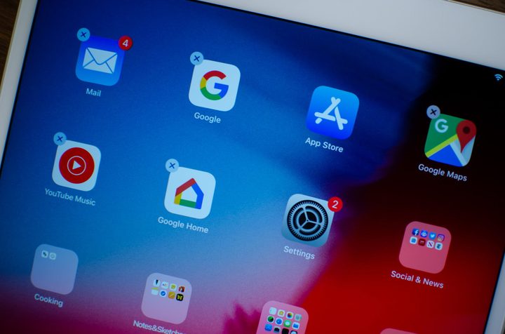 configurar ajustes en iPad