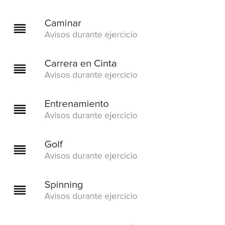 revision fitbit versa lite ejercicios